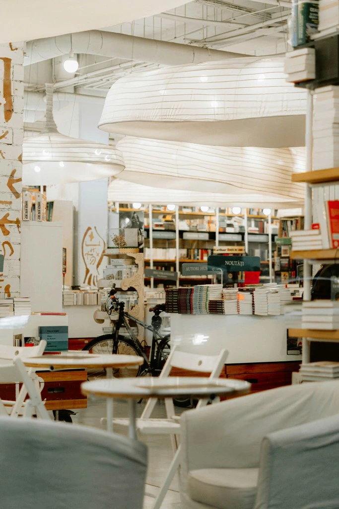 A room filled with lots of furniture and books